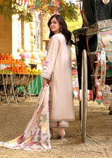 Aneelas Lawn Embroidered Luxury 3 Piece Dress- SI-F-134