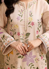 Aneelas Lawn Embroidered Luxury 3 Piece Dress- SI-F-134