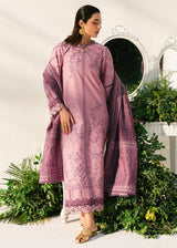 Binilyas Lawn Embroidered Stitched 3-Piece Suit - SI-F-26