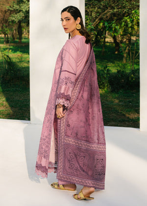 Binilyas Lawn Embroidered Stitched 3-Piece Suit - SI-F-26