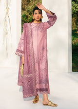 Binilyas Lawn Embroidered Stitched 3-Piece Suit - SI-F-26