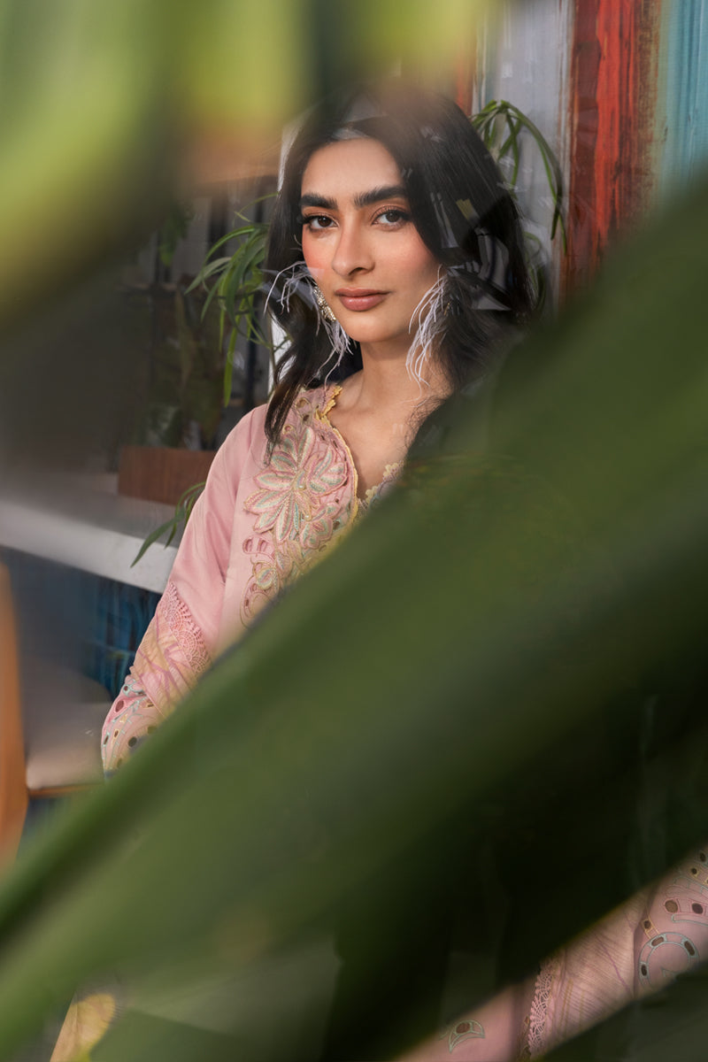 Irha Summer Collection Unstitched Embroidered Suit by Rangrasiya – SI-F-85