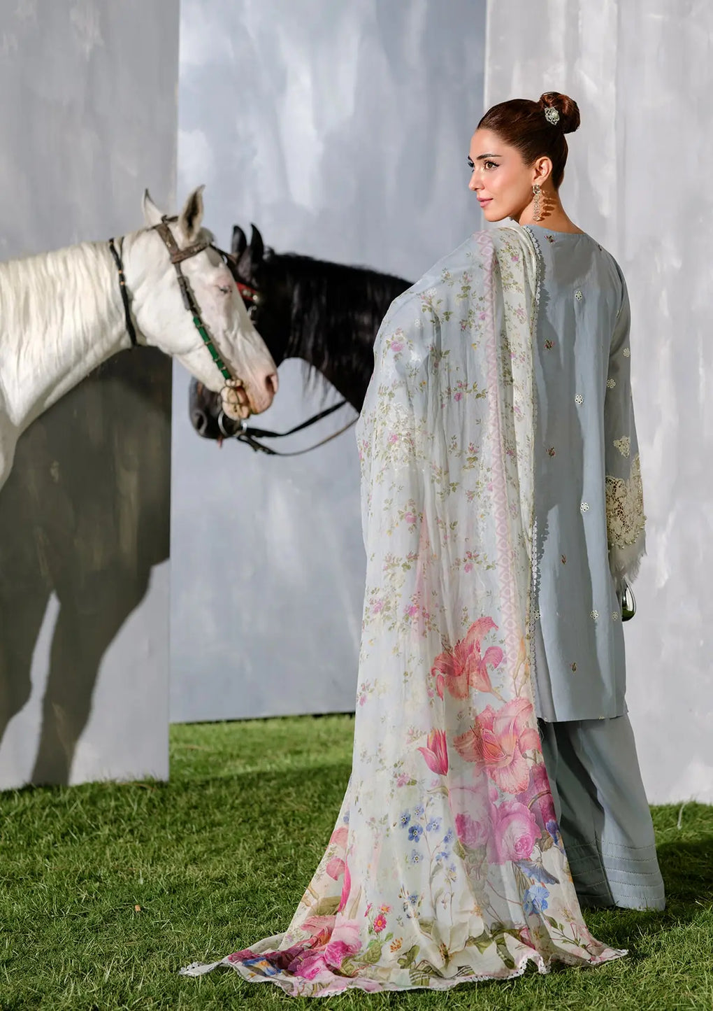 Elaf ISSABEL Embroidered Lawn 3-Piece Unstitched Suit – SI-F-24