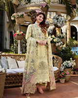 Elaf Premium Embroidered Luxury Lawn Unstitched 3Pc Suit - SI-F-55