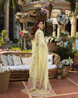 Elaf Premium Embroidered Luxury Lawn Unstitched 3Pc Suit - SI-F-55