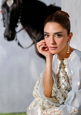 Elaf ISSABEL Embroidered Lawn 3-Piece Unstitched Suit – SI-F-24