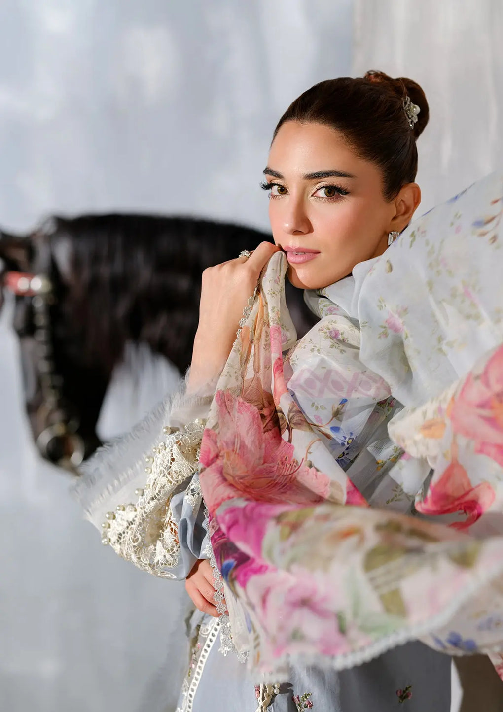 Elaf ISSABEL Embroidered Lawn 3-Piece Unstitched Suit – SI-F-24