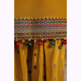 Embroidered Georgette Chiffon Farshi Shalwar Collection by karma Collection - SI-F-008