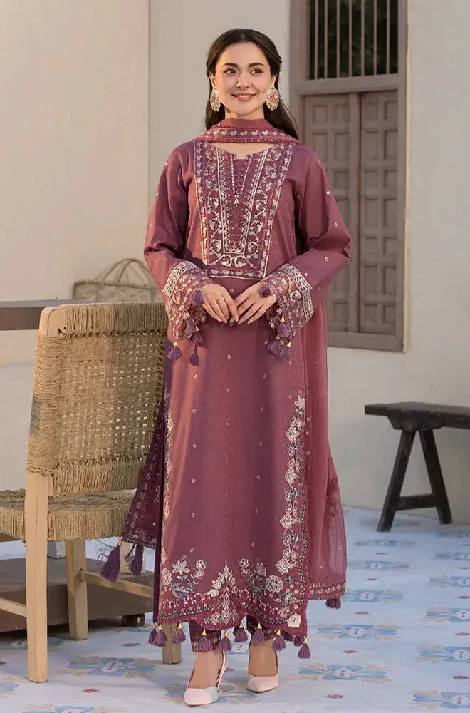 Summer 3-Piece Lawn Embroidered Suit by Alyys – SI-F-51