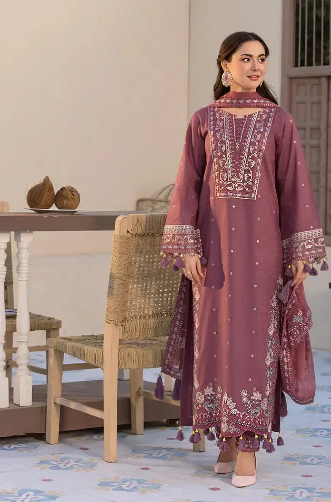 Summer 3-Piece Lawn Embroidered Suit by Alyys – SI-F-51