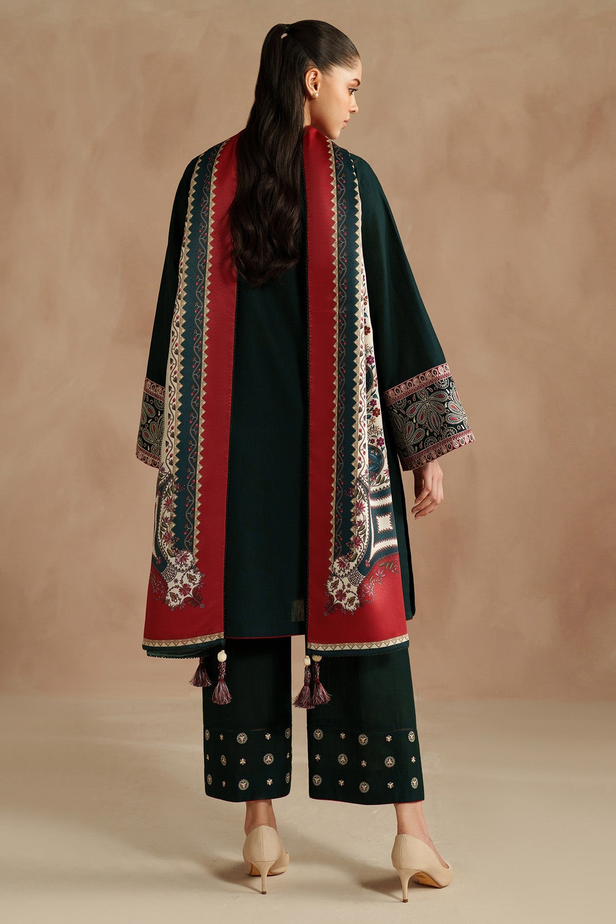 Jazmin Unstitched Summer Embroidered  3PC – SI-F-104