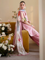 Mahnur Ember Embroidered Luxury Lawn 3-Piece – SI-F-112