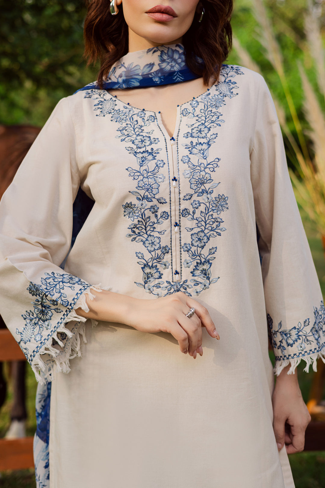 Batik khaddar collection 2pc unstitched - SI-F- 72