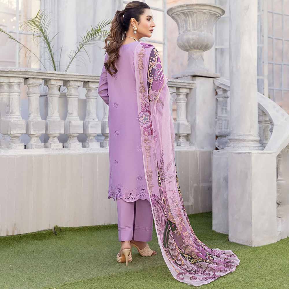 Safwa Carina Luxury Embroidered 3-Piece Unstitched - SI-F-64