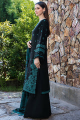 Farasha Embroidered Khaddar Unstitched 3Pc Suit - SI-F-42
