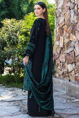 Farasha Embroidered Khaddar Unstitched 3Pc Suit - SI-F-42