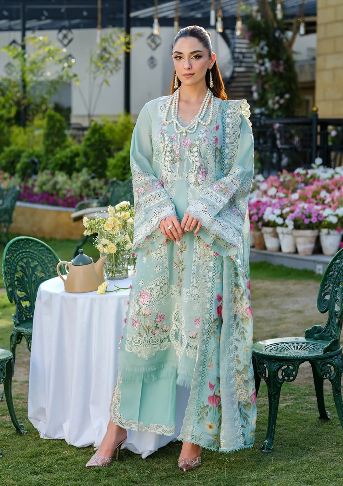 Elaf Luxury Lawn'25 Vol-2 ZOYA - SI-F-21