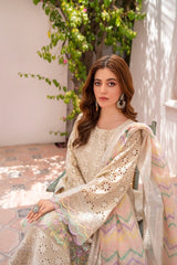 Karma Festive Embroidered Cotton Pakistani Suit- SI- F- 77