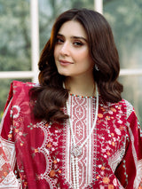 BIN ILYAS EMBROIDERED LUXURY LAWN COLLECTION - SI-F-16