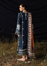 Chashm-e-Bahr Unstitched Embroidered 3-Piece by Hussain Rehar – SI-F-82